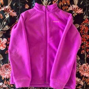 Columbia zip up sweatshirt